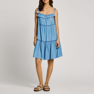 Robe Courte À Bretelles PEPE JEANS