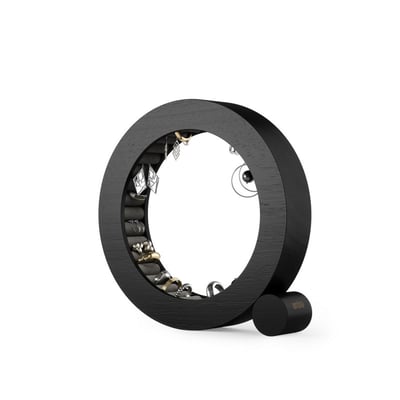 Range bijoux original design circulaire bois  FERRIS UMBRA