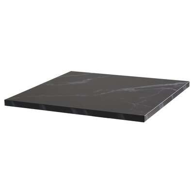 Plateau de table carré en mélaminé 60 x 60 cm, RIVOLI OVIALA