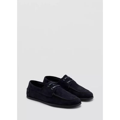 Chaussures bateau cuir MANGO MAN