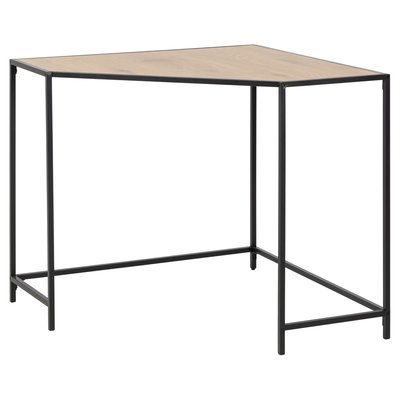 Bureau d'angle en MDF et Métal TOILINUX