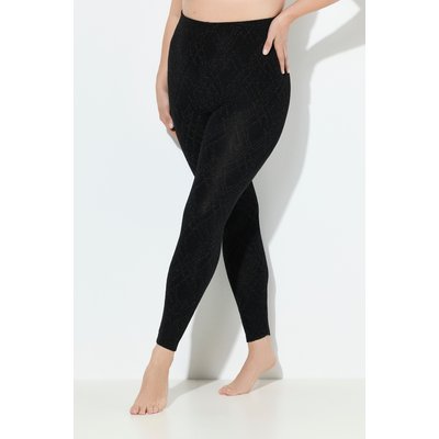 Legging-collant avec motif, matière brillante ULLA POPKEN