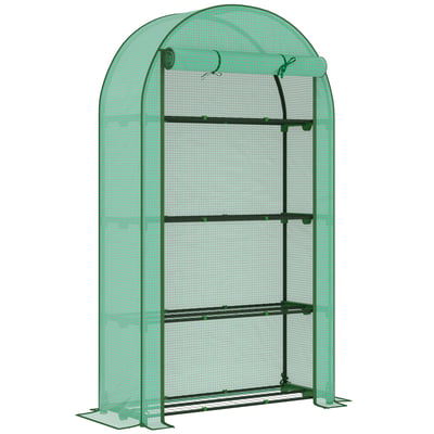Serre PE Vert OUTSUNNY