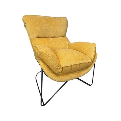 Fauteuil confortable en velours - EASY MATHI DESIGN