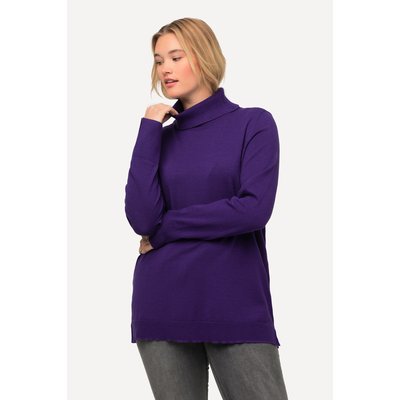 Pull violet fonce femme La Redoute