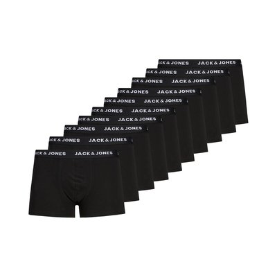 Lot de 10 boxers unis JACK & JONES