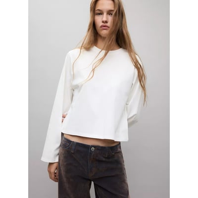 T-shirt jaspé MANGO TEEN