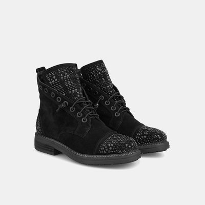 Bottines en cuir à bout rond ALMA EN PENA