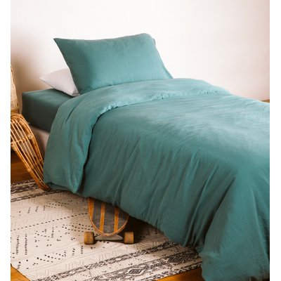 Housse de couette pour lit 1 personne PUR COTON BIO KADOLIS