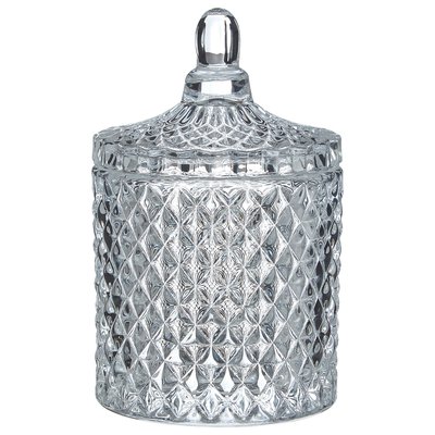 Diamond Glass Storage Jar SO'HOME