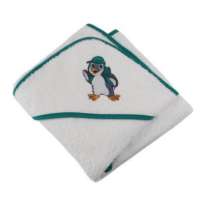 Cape de bain coton ?ponge 400gr m_ PINGOUIN LINANDELLE