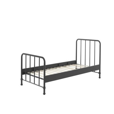 Lit simple en métal mat Bronxx VIPACK