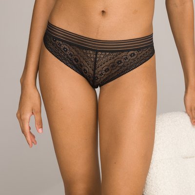 Slip en dentelle et tulle-Sixtine LA REDOUTE COLLECTIONS