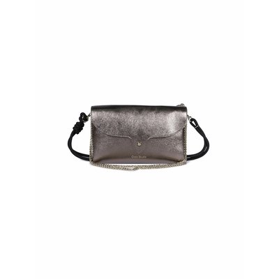 Sac pochette en cuir métallisé, WEEK CRAIE STUDIO