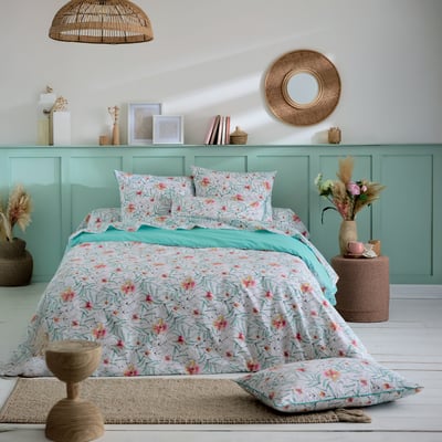 Drap en coton floral exotique TRADILINGE