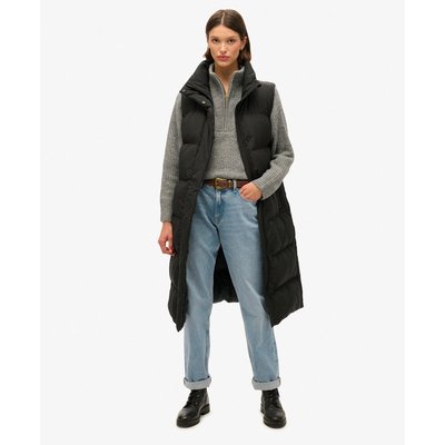 Doudoune longue sans manches SUPERDRY