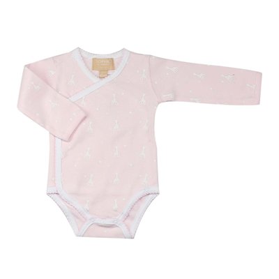 Body croisé bébé - Motif girafe TROIS KILOS SEPT
