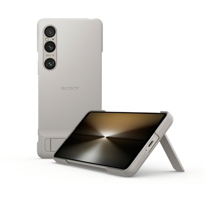 Coque étui Xperia 1 VI coque Platinium SONY