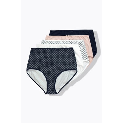 Lot de 5 culottes maxi, motifs/couleurs unies ULLA POPKEN