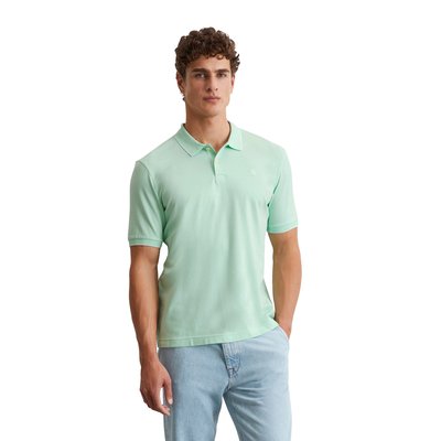 Polo piqué régulier en coton bio mélangé MARC O'POLO