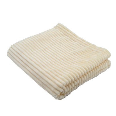 Couverture boudoir en micro-velours côtelé pour bébé DOMIVA