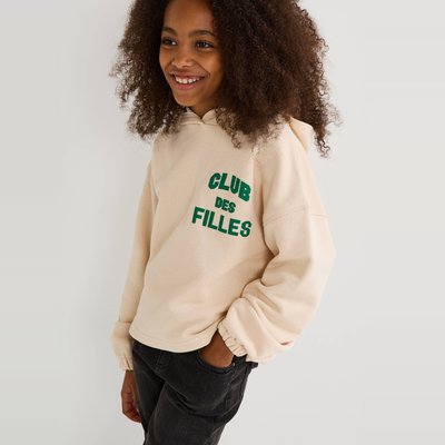 Sweat à capuche imprimé MONOPRIX