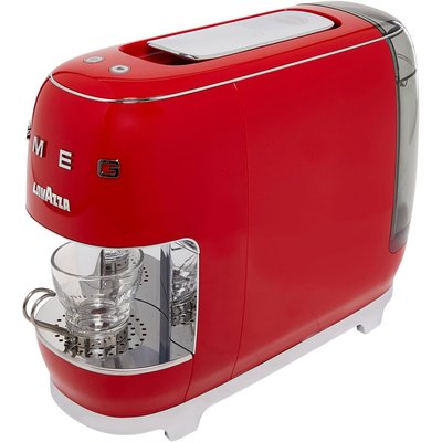 Cafetière à dosette Smeg rouge LAVAZZA