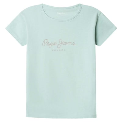 T-Shirt Coupe Slim Avec Logo Pailletté PEPE JEANS
