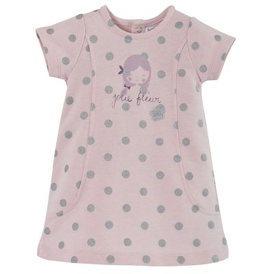 Robe rose a pois SUCRE D'ORGE