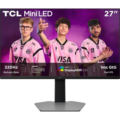 Ecran PC Gamer Mini LED 27P2A PRO-A 27" Gentle Mates QHD 320 Hz HFS HDR600 Freesync Premium & G-Sync TCL