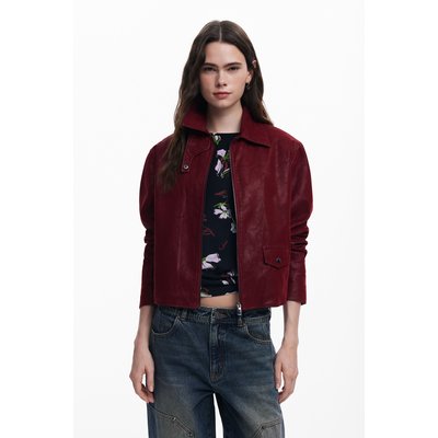 Desigual - Blouson effet cuir brillant DESIGUAL