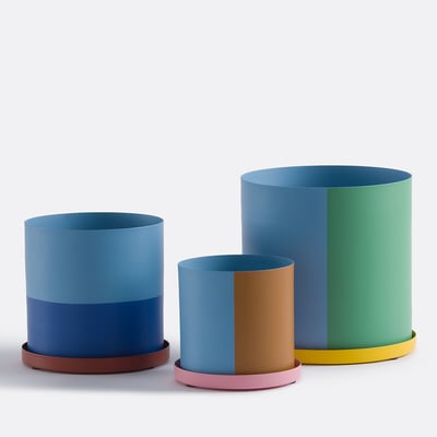Vaso em ferro Ø20 cm, Palavas LA REDOUTE INTERIEURS