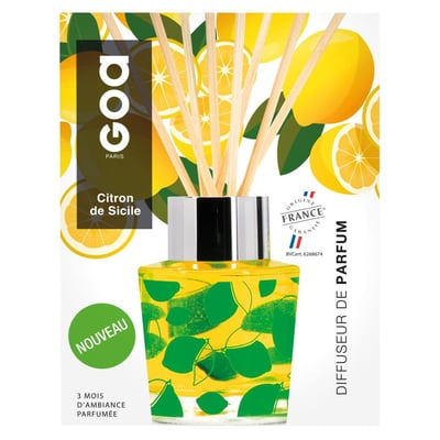 Parfum d'intérieur - Goatier intemporels 200ml Citron de Sicile GOA