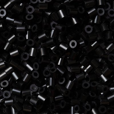 Sachet 1000 perles plastique Midi noir HAMA