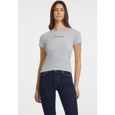 T-Shirt Slim Imprimé Logo GUESS JEANS