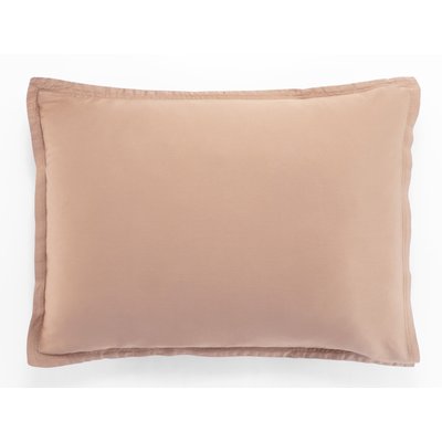 Taie d'oreiller satin de coton unie BATON ROUGE