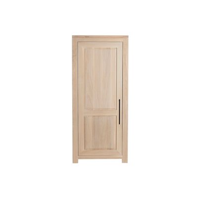 Bonnetière moderne en chêne blanchi 1 porte - BOSTON HELLIN, DEPUIS 1862