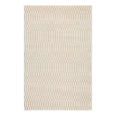 Tapis plat à motif et relief , LINN ESPRIT