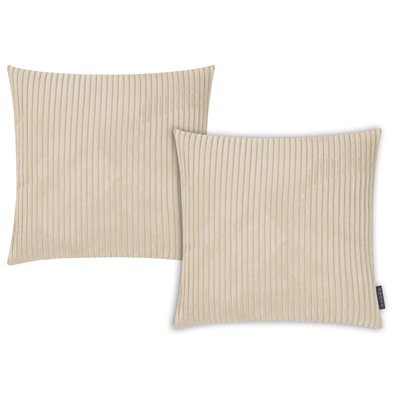 Housses de coussin velours côtelé SHARA - Lot de 2 MAGMA HEIMTEX
