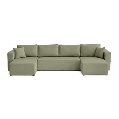 canapé panoramique  7 places  convertible avec, TOPAZE BEST MOBILIER