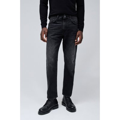 Jeans noir homme effet huilé online