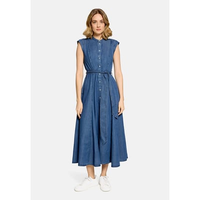 Robe en jean à poches extérieures CARTOON