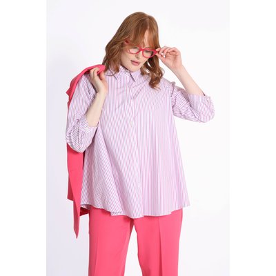Chemise de forme trapèze à rayure JEAN-MARC PHILIPPE