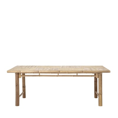 Table à manger en bambou 100x200cm bambou - SOLE BLOOMINGVILLE