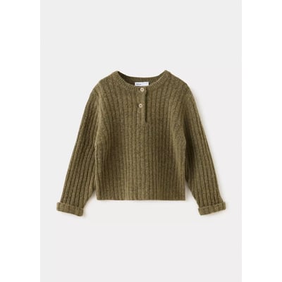 Pull-over maille détail boutons MANGO BABY