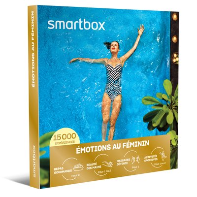 Émotions au féminin- SMARTBOX - Coffret Cadeau Multi-thèmes SMARTBOX