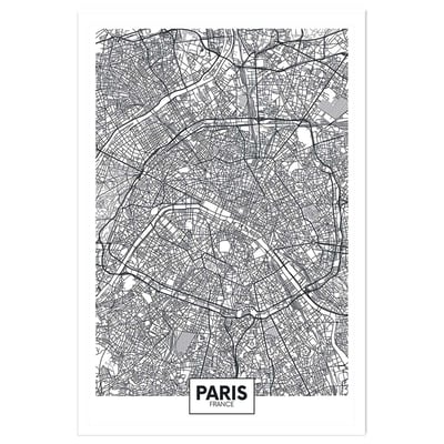 Affiche graphique paris france HEXOA