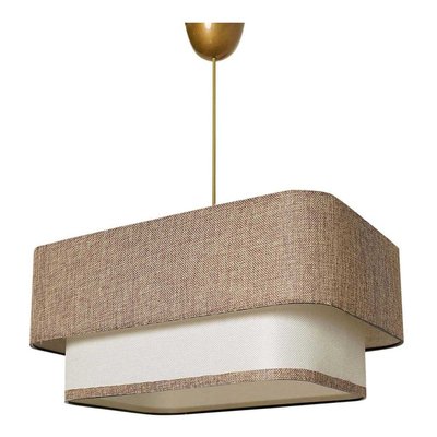 Suspension en métal et jute Varianza HANAH HOME
