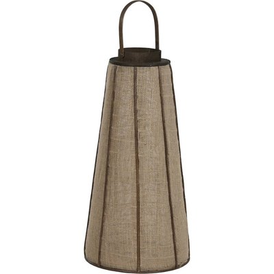Photophore oriental en jute et bambou naturel ambiance zen RECOLLECTION
