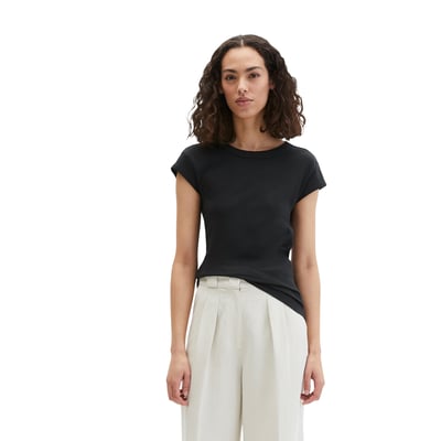 T-shirt slim en coton organique MARC O'POLO